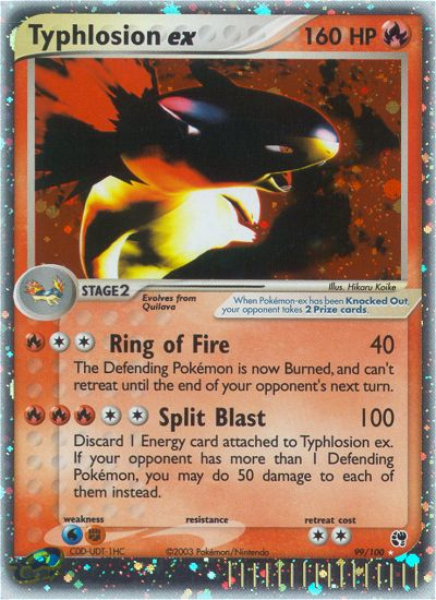 Typhlosion ex (99/100) [EX: Sandstorm] | Mindsight Gaming