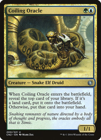 Coiling Oracle [Conspiracy: Take the Crown] | Mindsight Gaming