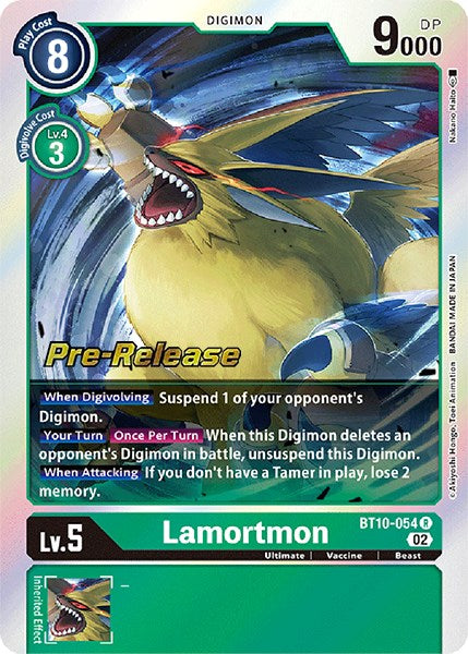 Lamortmon [BT10-054] [Xros Encounter Pre-Release Cards] | Mindsight Gaming