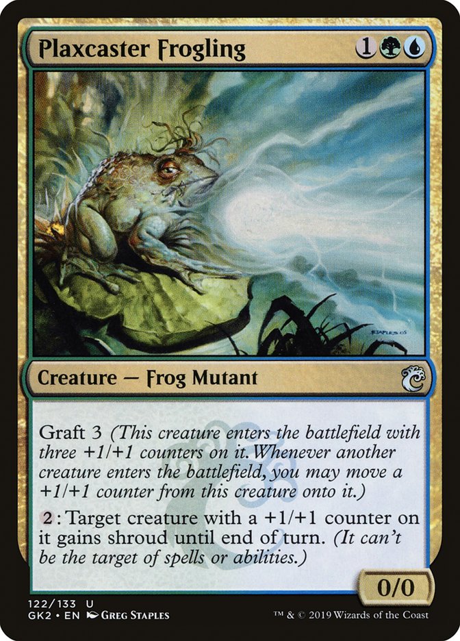 Plaxcaster Frogling [Ravnica Allegiance Guild Kit] | Mindsight Gaming