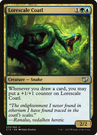 Lorescale Coatl [Commander 2015] | Mindsight Gaming