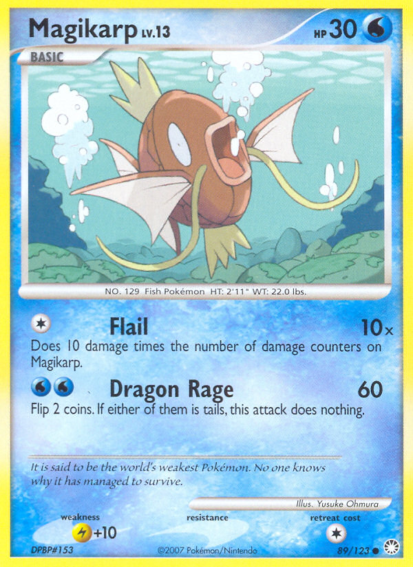 Magikarp (89/123) [Diamond & Pearl: Mysterious Treasures] | Mindsight Gaming