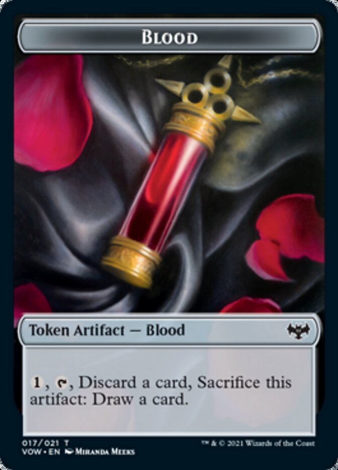 Blood Token [Innistrad: Crimson Vow Tokens] | Mindsight Gaming