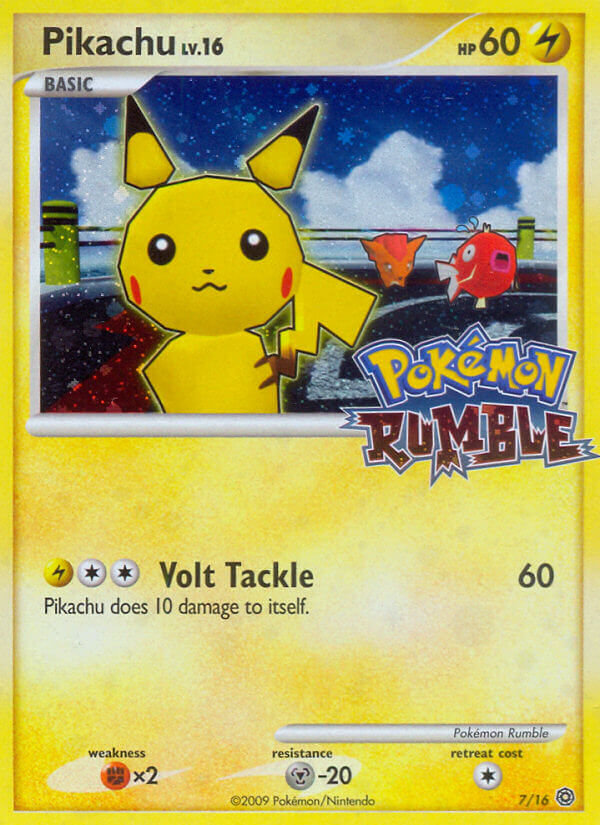 Pikachu (7/16) [Pokémon Rumble] | Mindsight Gaming