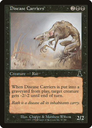 Disease Carriers [Urza's Destiny] | Mindsight Gaming