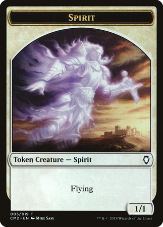 Spirit Token [Commander Anthology Volume II Tokens] | Mindsight Gaming