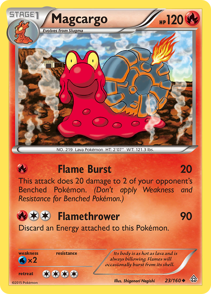 Magcargo (23/160) [XY: Primal Clash] | Mindsight Gaming