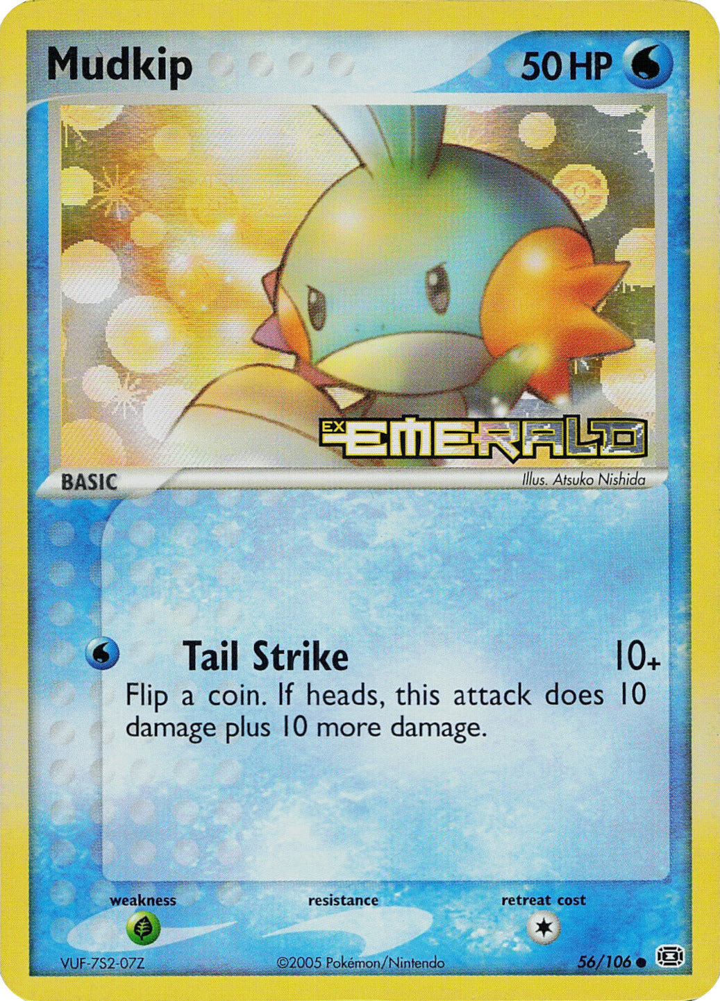 Mudkip (56/106) (Stamped) [EX: Emerald] | Mindsight Gaming