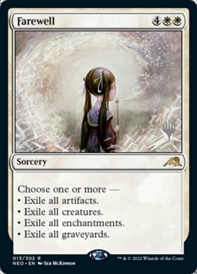 Farewell (Promo Pack) [Kamigawa: Neon Dynasty Promos] | Mindsight Gaming