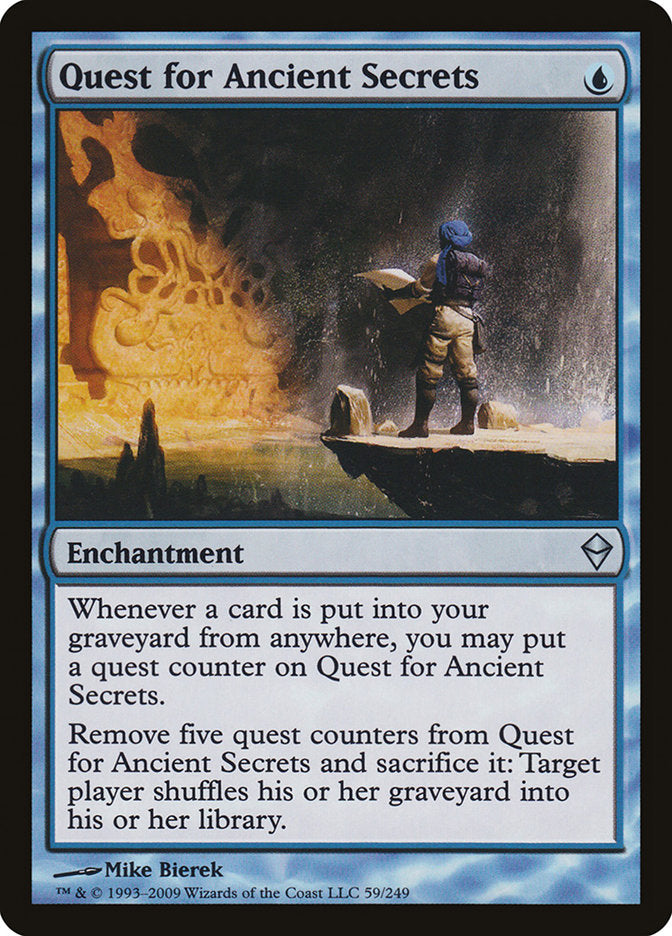 Quest for Ancient Secrets [Zendikar] | Mindsight Gaming