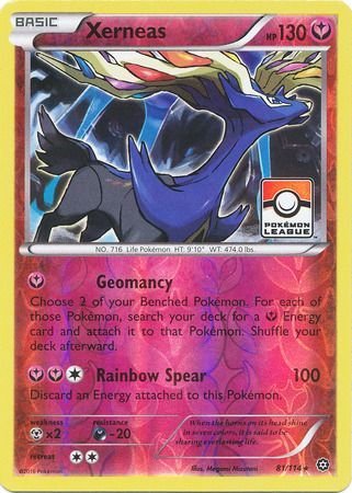 Xerneas (81/114) (Steam Siege League Promo) [XY: Steam Siege] | Mindsight Gaming