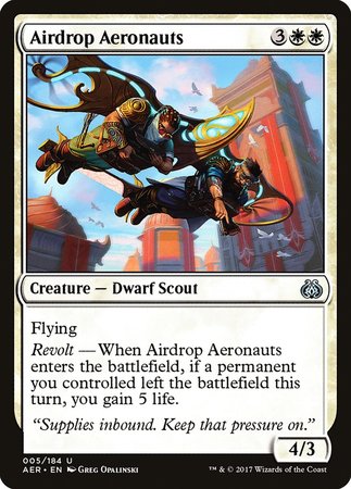 Airdrop Aeronauts [Aether Revolt] | Mindsight Gaming