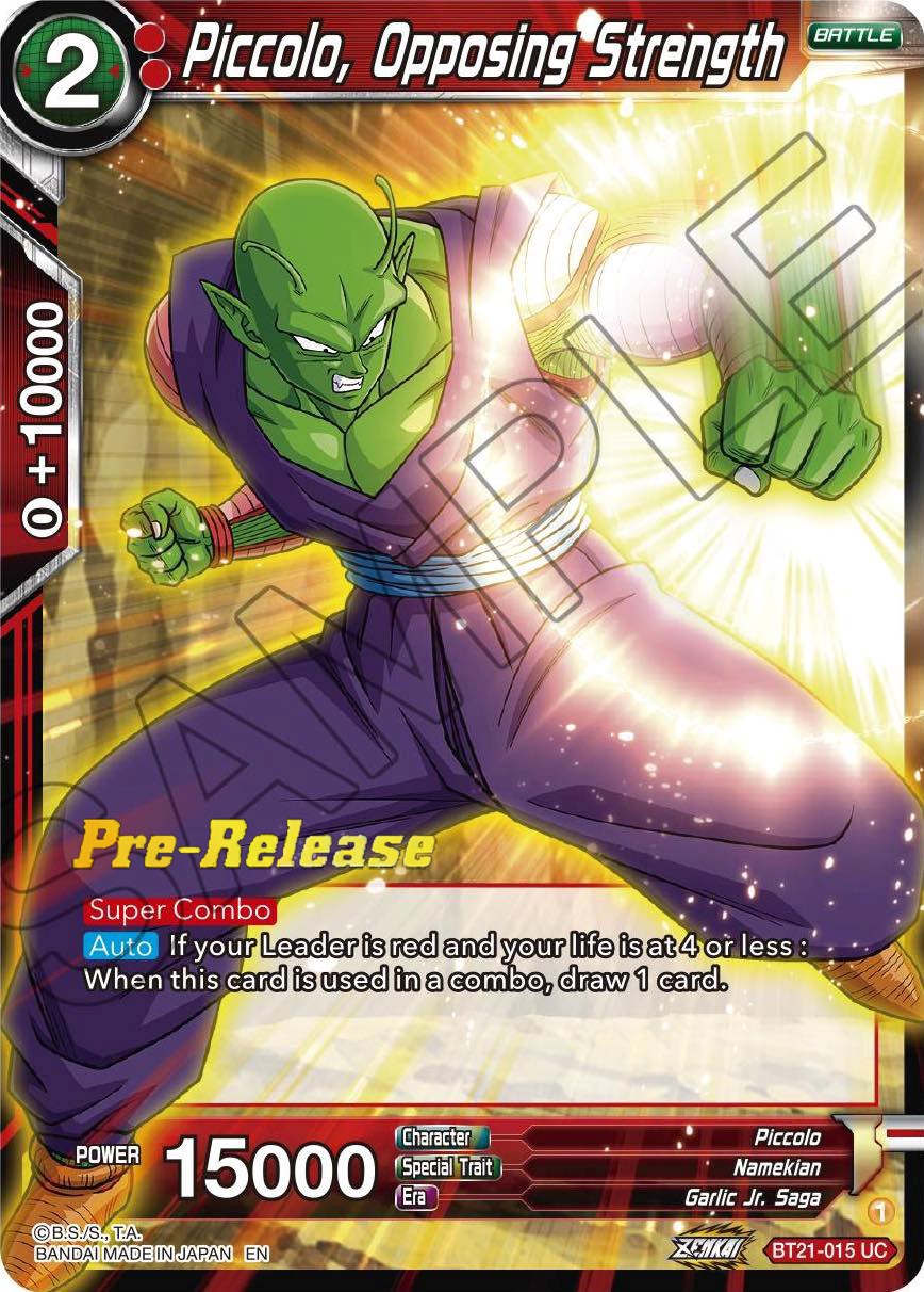 Piccolo, Opposing Strength (BT21-015) [Wild Resurgence Pre-Release Cards] | Mindsight Gaming