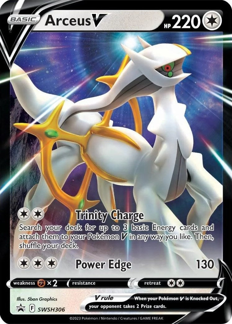 Arceus V (SWSH306) [Sword & Shield: Black Star Promos] | Mindsight Gaming