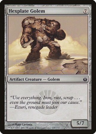 Hexplate Golem [Mirrodin Besieged] | Mindsight Gaming