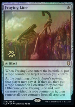 Fraying Line [Commander Legends: Battle for Baldur's Gate Prerelease Promos] | Mindsight Gaming