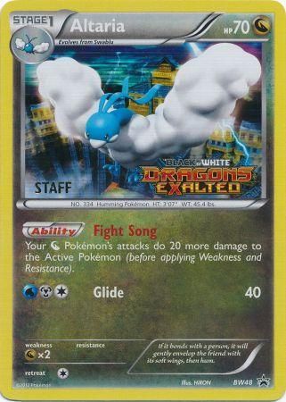 Altaria (BW48) (Staff Prerelease Promo) [Black & White: Black Star Promos] | Mindsight Gaming