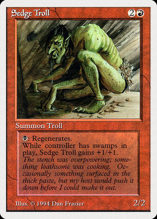 Sedge Troll [Summer Magic / Edgar] | Mindsight Gaming