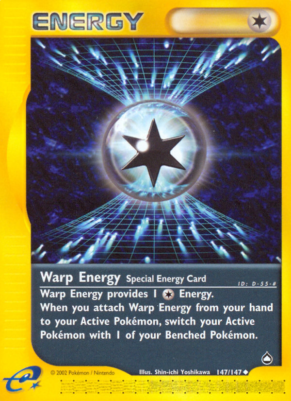 Warp Energy (147/147) [Aquapolis] | Mindsight Gaming