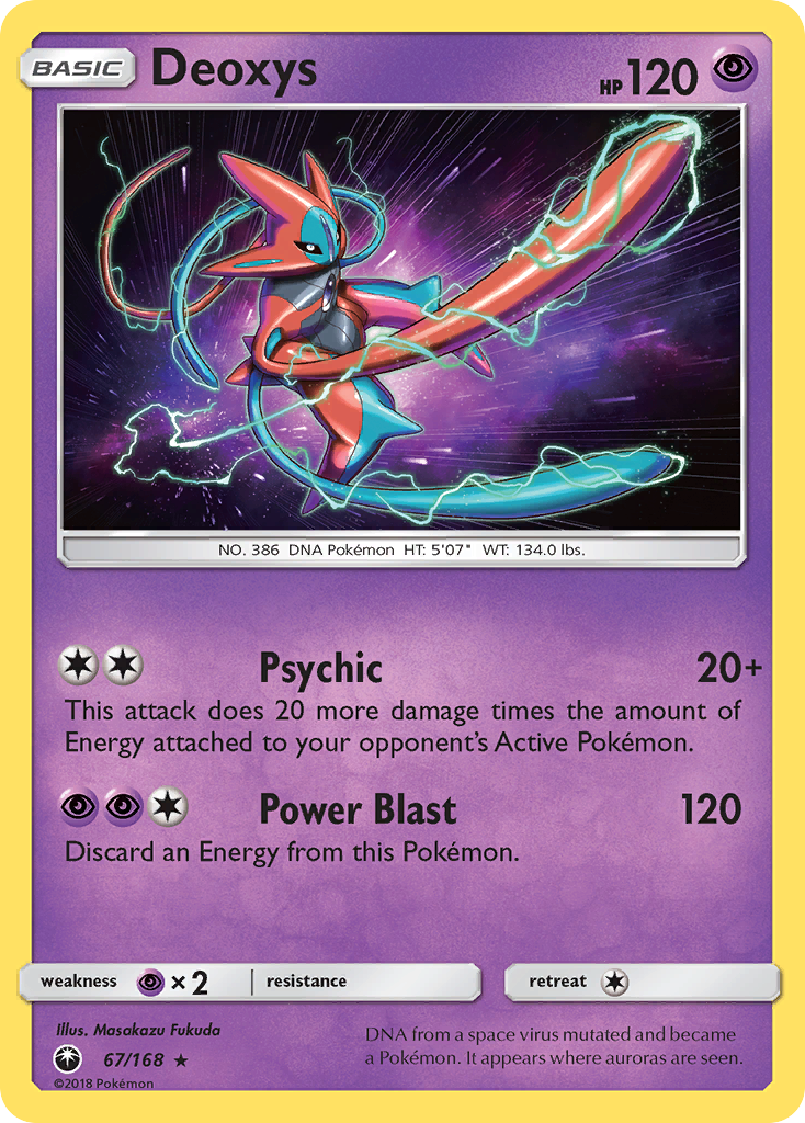 Deoxys (67/168) [Sun & Moon: Celestial Storm] | Mindsight Gaming