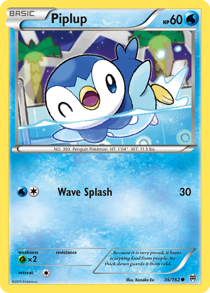 Piplup (36/162) [XY: BREAKthrough] | Mindsight Gaming