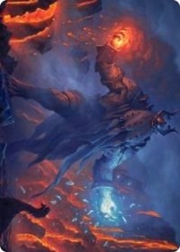 Aegar, the Freezing Flame Art Card [Kaldheim: Art Series] | Mindsight Gaming