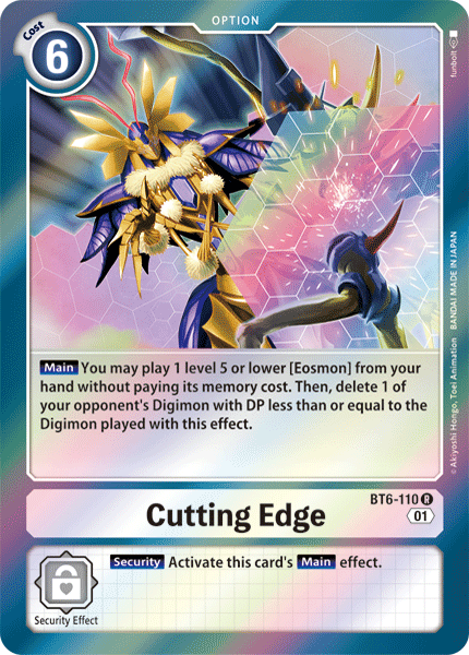 Cutting Edge [BT6-110] [Double Diamond] | Mindsight Gaming