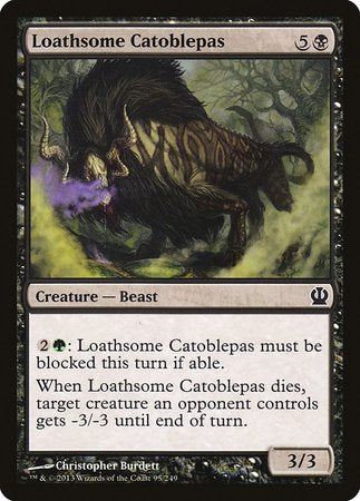 Loathsome Catoblepas [Theros] | Mindsight Gaming