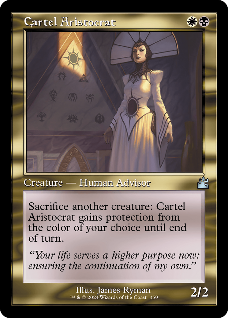 Cartel Aristocrat (Retro Frame) [Ravnica Remastered] | Mindsight Gaming