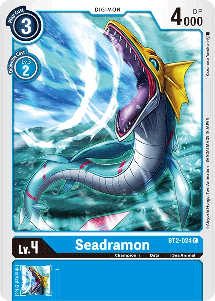 Seadramon [BT2-024] [Release Special Booster Ver.1.5] | Mindsight Gaming