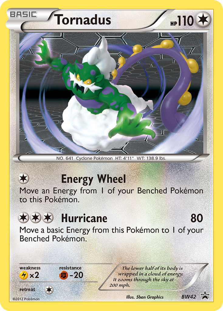 Tornadus (BW42) [Black & White: Black Star Promos] | Mindsight Gaming