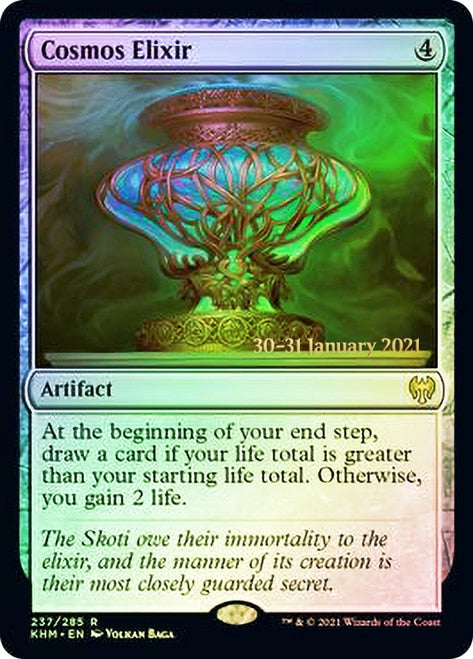 Cosmos Elixir  [Kaldheim Prerelease Promos] | Mindsight Gaming