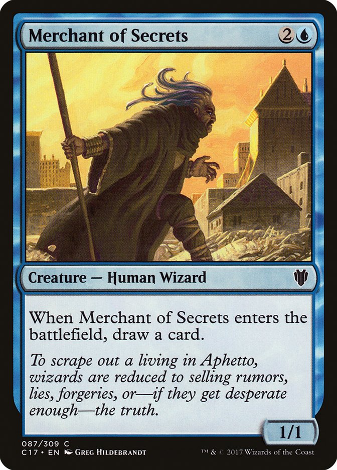 Merchant of Secrets [Commander 2017] | Mindsight Gaming