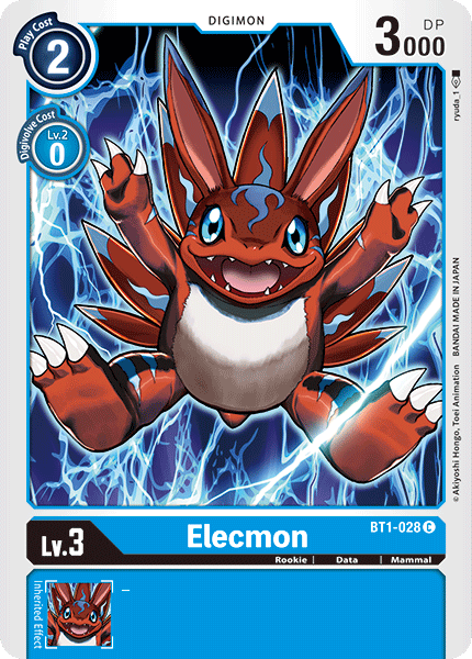 Elecmon [BT1-028] [Release Special Booster Ver.1.0] | Mindsight Gaming