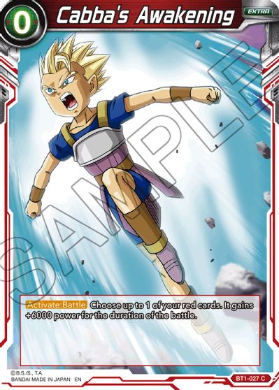 Cabba's Awakening (Reprint) (BT1-027) [Battle Evolution Booster] | Mindsight Gaming