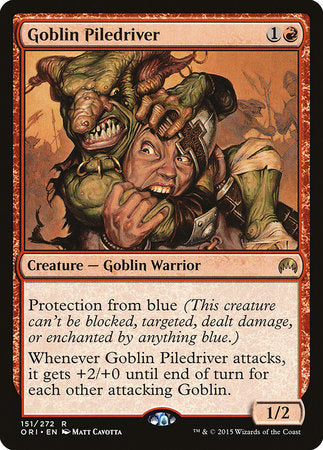 Goblin Piledriver [Magic Origins] | Mindsight Gaming