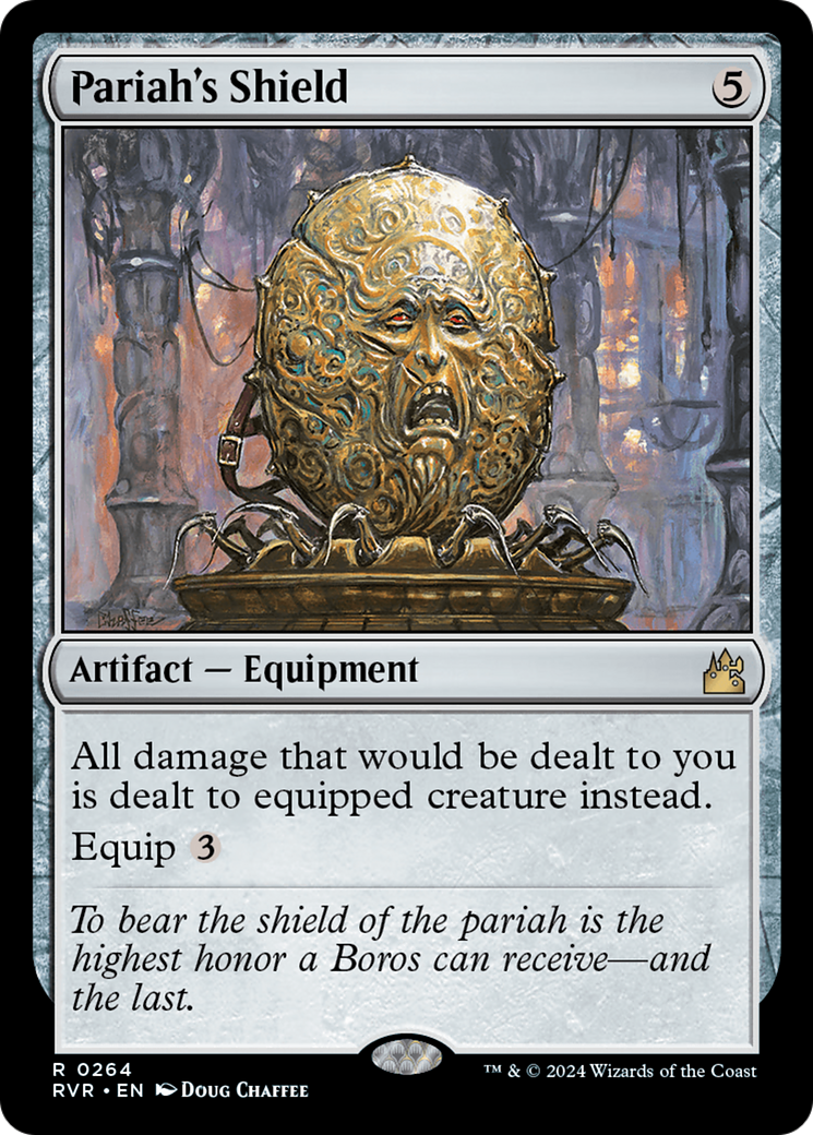 Pariah's Shield [Ravnica Remastered] | Mindsight Gaming