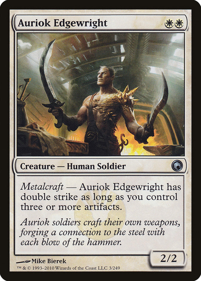 Auriok Edgewright [Scars of Mirrodin] | Mindsight Gaming