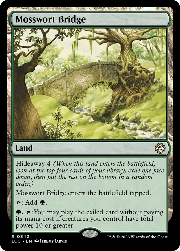 Mosswort Bridge [The Lost Caverns of Ixalan Commander] | Mindsight Gaming