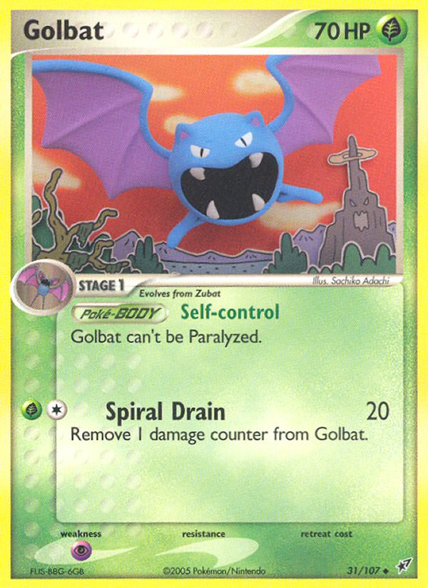 Golbat (31/107) [EX: Deoxys] | Mindsight Gaming