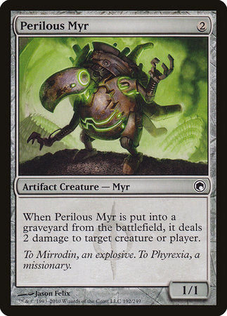 Perilous Myr [Scars of Mirrodin] | Mindsight Gaming