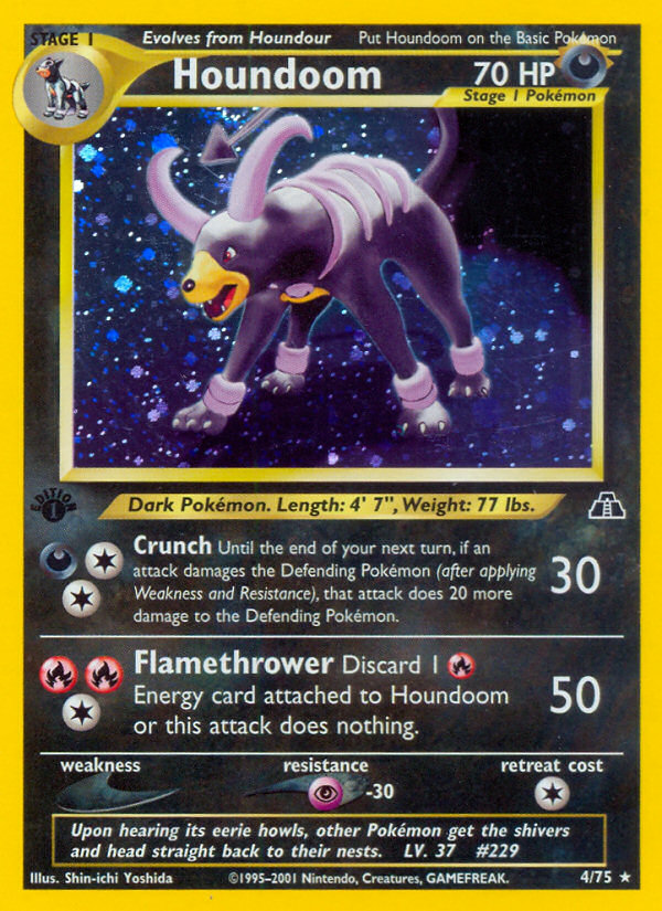 Houndoom (4/75) [Neo Discovery 1st Edition] | Mindsight Gaming