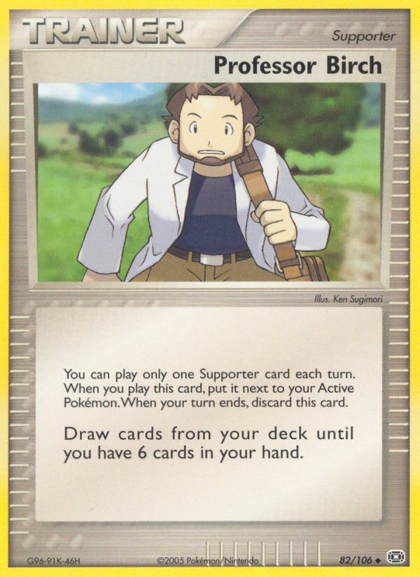 Professor Birch (82/106) [EX: Emerald] | Mindsight Gaming