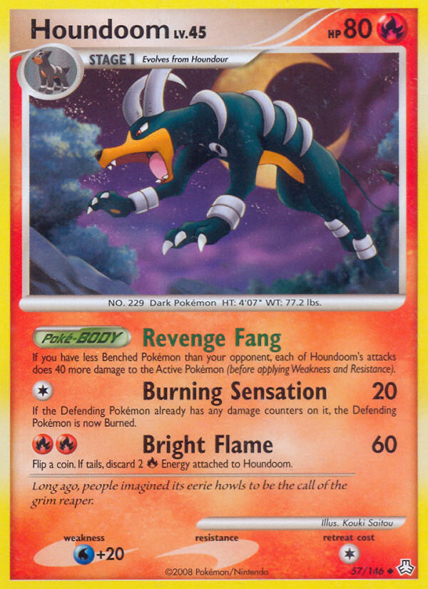 Houndoom (57/146) [Diamond & Pearl: Legends Awakened] | Mindsight Gaming