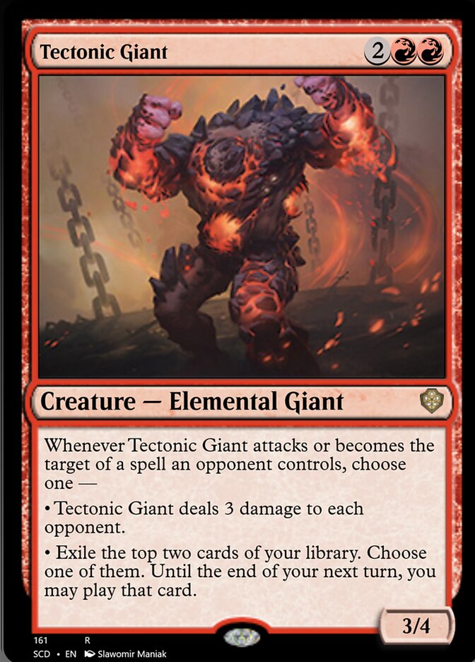 Tectonic Giant [Starter Commander Decks] | Mindsight Gaming