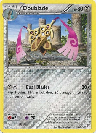 Doublade (23/30) [XY: Trainer Kit 1 - Bisharp] | Mindsight Gaming