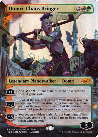 Domri, Chaos Bringer [Mythic Edition] | Mindsight Gaming