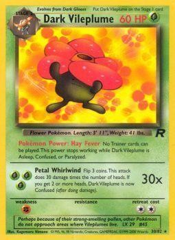 Dark Vileplume (30/82) [Team Rocket Unlimited] | Mindsight Gaming