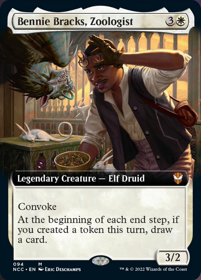 Bennie Bracks, Zoologist (Extended Art) [Streets of New Capenna Commander] | Mindsight Gaming