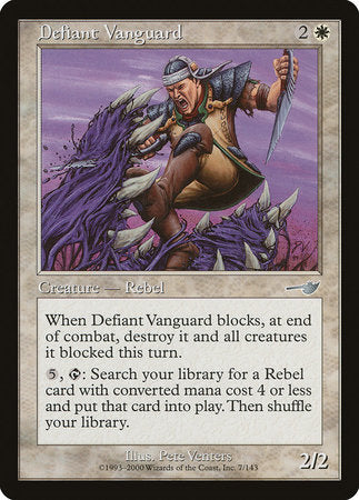 Defiant Vanguard [Nemesis] | Mindsight Gaming